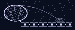 Dithered illustration of Brain-computer interfaces